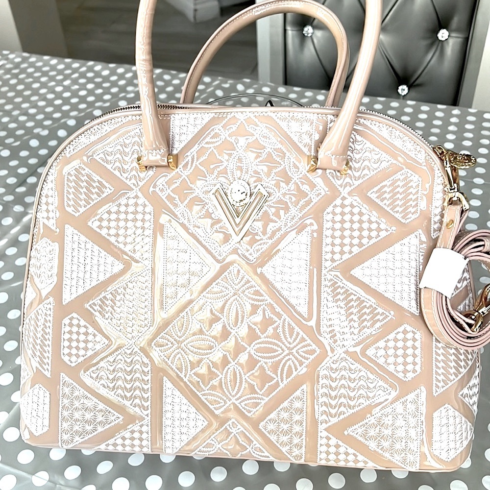 Valentino Orlandi - New rare embroidered  handbag with removable shoulder straps